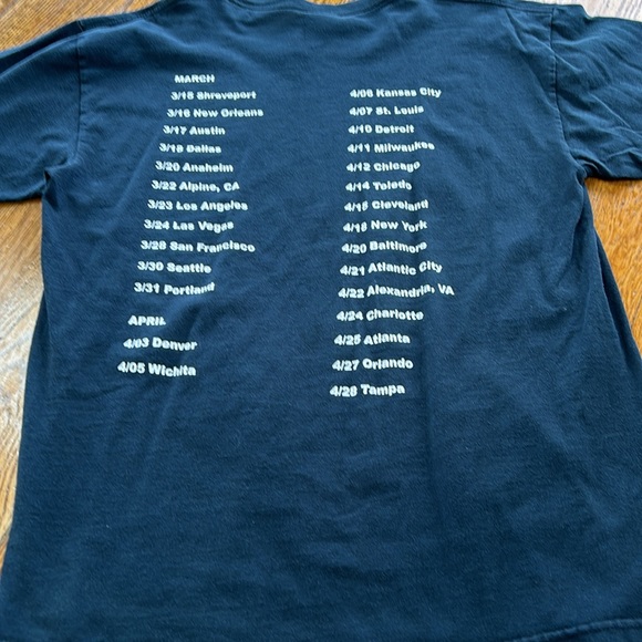 Kenny Wayne Shepherd Concert tee from The Legends Tour.  Size Large. - Picture 5 of 6